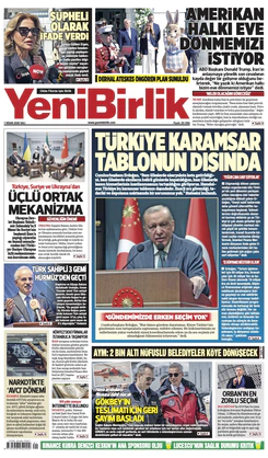Yeni Birlik Gazetesi | 7 Nisan 2026