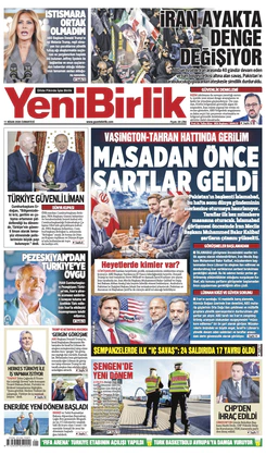 Yeni Birlik Gazetesi | 11 Nisan 2026