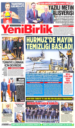 Yeni Birlik Gazetesi | 12 Nisan 2026