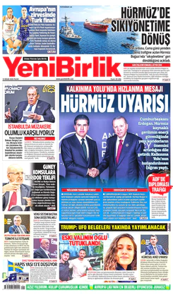Yeni Birlik Gazetesi | 19 Nisan 2026