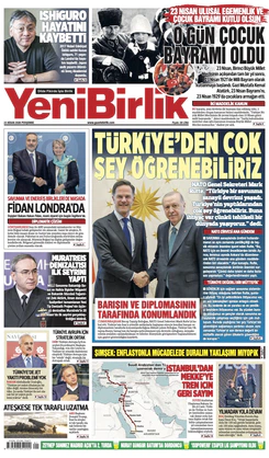 Yeni Birlik Gazetesi | 23 Nisan 2026