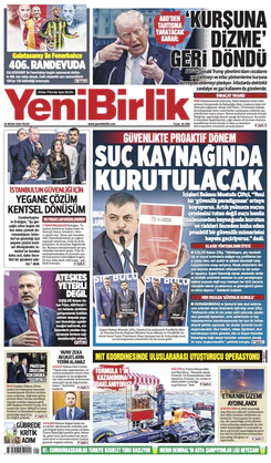 Yeni Birlik Gazetesi | 26 Nisan 2026