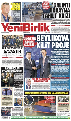 Yeni Birlik Gazetesi | 29 Nisan 2026