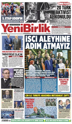 Yeni Birlik Gazetesi | 1 Mayıs 2026