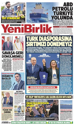 Yeni Birlik Gazetesi | 13 Mayıs 2026