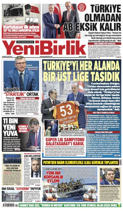 Yeni Birlik Gazetesi | 19 Mayıs 2026