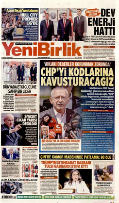 Yeni Birlik Gazetesi | 24 Mayıs 2026