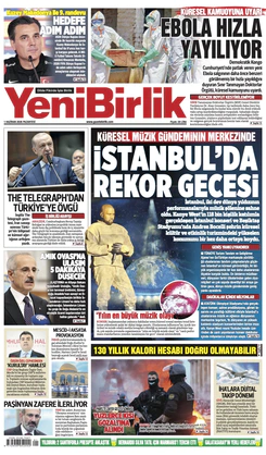 Yeni Birlik Gazetesi | 1 Haziran 2026