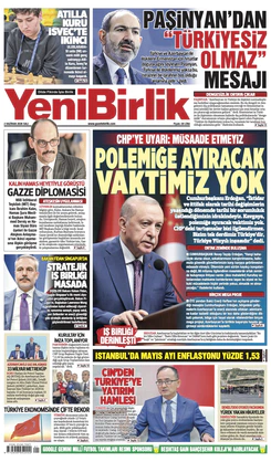 Yeni Birlik Gazetesi | 2 Haziran 2026