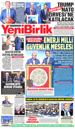 Yeni Birlik Gazetesi | 4 Haziran 2026