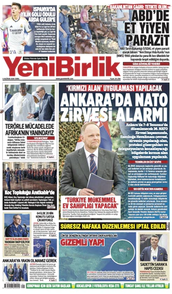 Yeni Birlik Gazetesi | 5 Haziran 2026