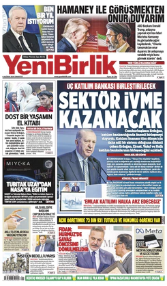 Yeni Birlik Gazetesi | 6 Haziran 2026