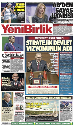 Yeni Birlik Gazetesi | 10 Haziran 2026