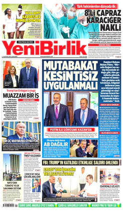 Yeni Birlik Gazetesi | 17 Haziran 2026