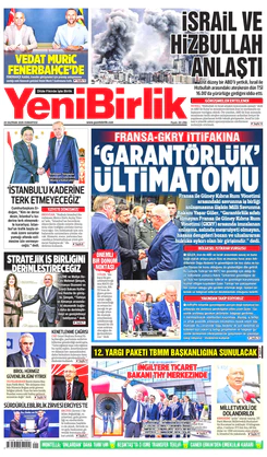 Yeni Birlik Gazetesi | 20 Haziran 2026