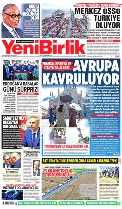 Yeni Birlik Gazetesi | 22 Haziran 2026
