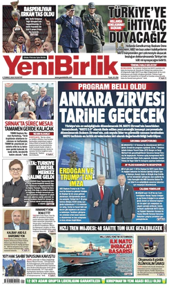 Yeni Birlik Gazetesi | 6 Temmuz 2026