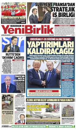 Yeni Birlik Gazetesi | 8 Temmuz 2026
