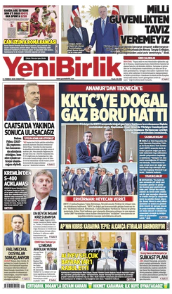 Yeni Birlik Gazetesi | 11 Temmuz 2026