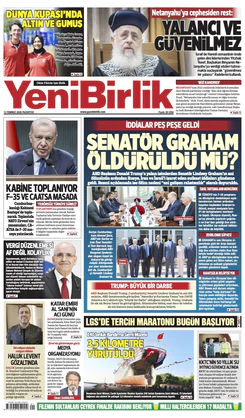 Yeni Birlik Gazetesi | 13 Temmuz 2026