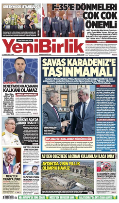 Yeni Birlik Gazetesi | 17 Temmuz 2026