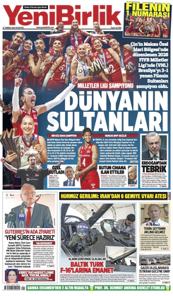 Yeni Birlik Gazetesi | 27 Temmuz 2026