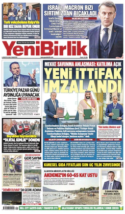 Yeni Birlik Gazetesi | 8 Ağustos 2026
