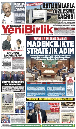 Yeni Birlik Gazetesi | 20 Ağustos 2026