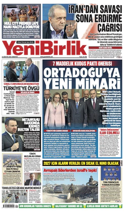 Yeni Birlik Gazetesi | 22 Ağustos 2026