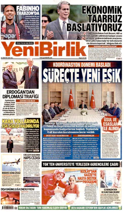 Yeni Birlik Gazetesi | 25 Ağustos 2026