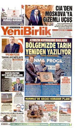 Yeni Birlik Gazetesi | 27 Ağustos 2026