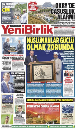 Yeni Birlik Gazetesi | 29 Ağustos 2026
