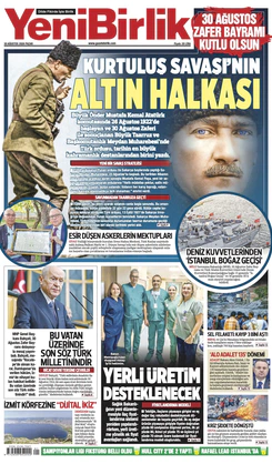 Yeni Birlik Gazetesi | 30 Ağustos 2026