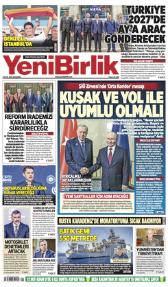 Yeni Birlik Gazetesi | 2 Eylül 2026