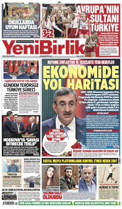 Yeni Birlik Gazetesi | 7 Eylül 2026