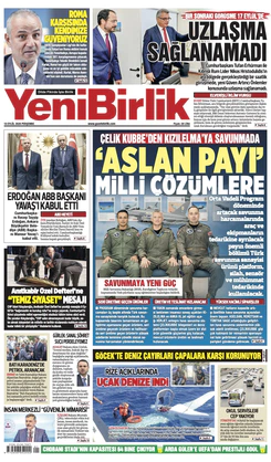 Yeni Birlik Gazetesi | 10 Eylül 2026