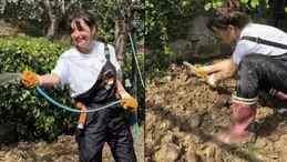 Anne olmak hayatını değiştirdi! İşte Neslihan Atagül'ün organik yaşamı