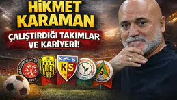 Türk futbolunun tecrübeli teknik adamı: Hikmet Karaman kariyeri!