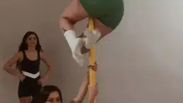 Seray Kaya'dan 'sultana' hazırlığı: Direk dansı provaları sosyal medyayı salladı!