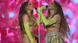 Talihsiz kaza konseri yarım bıraktıramadı: Jennifer Lopez'den profesyonel duruş