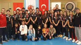 Eskişehir'de dart il birinciliği heyecanı sona erdi