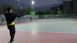 Cumhuriyet Bayramı tenis turnuvası Şanlıurfa'da başladı