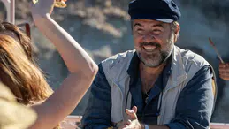 Ata Demirer yeni filmi Pervaneler için Ayvalık'ta sete çıktı