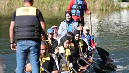 Gençler Topuk Yaylası’nda trekking ve kano etkinliği düzenledi