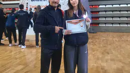 Kütahya'nın gururu oldu: Genç taekwondocu Türkiye ikinciliğini evine getirdi