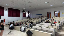 Sınav stresini müzikle attılar: Hisarcık MYO’da unutulmaz final