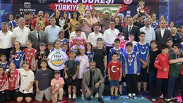 Kayseri'de minikler ve yıldızlar mas güreşi şampiyonası başladı