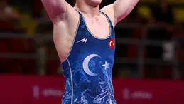 Umut Talha Uslu, u20 Avrupa güreş şampiyonasında bronz madalya kazandı