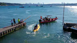 Beykoz'da su sporları festivali boğazda heyecan dolu anlara ev sahipliği yaptı