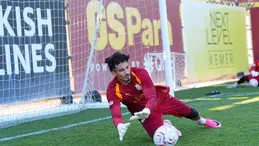 Galatasaray, yeni sezon hazırlıklarını çift antrenmanla sürdürüyor